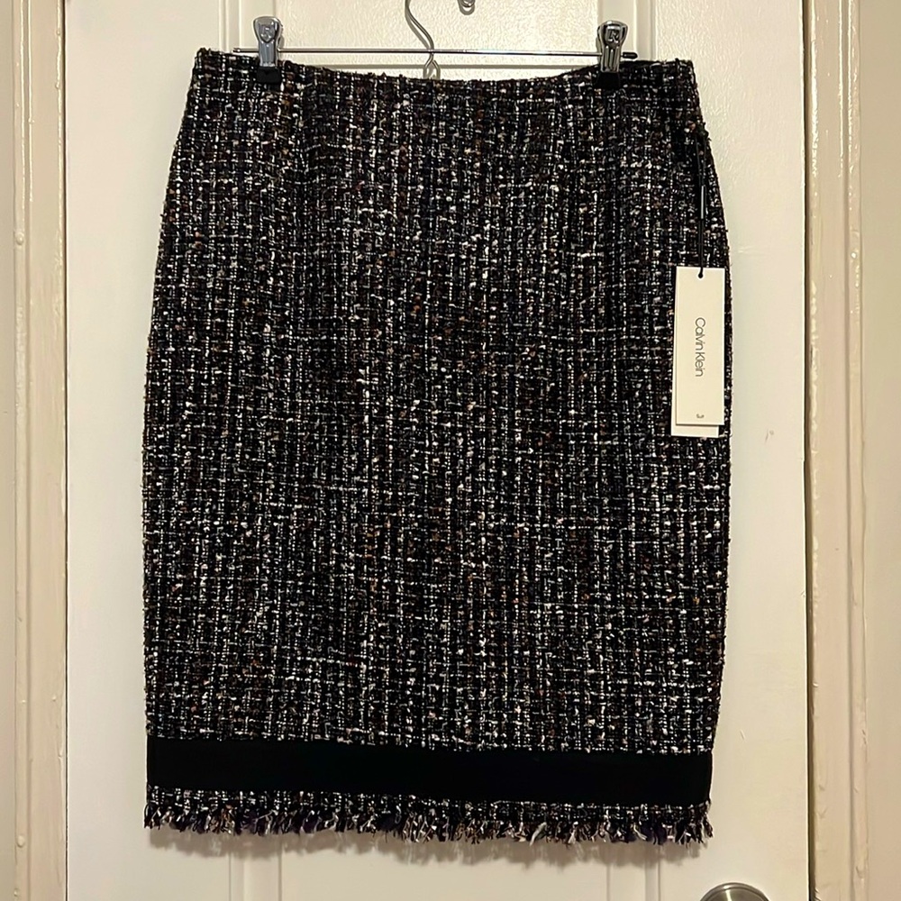 Calvin Klein Pencil Skirt Size 8 NWT